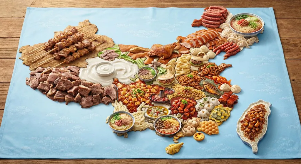 中国每个城市标志性美食